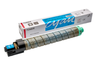 For use in Ricoh / Gestetner / Rex Rotary / Nashuatec MP C-2500 Cyan